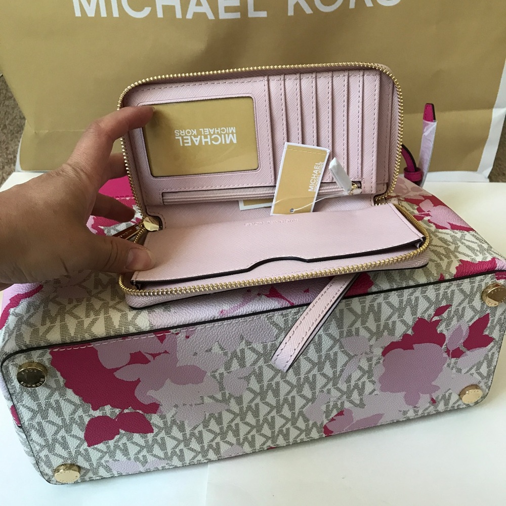 💦🌻mk Satchel set🌻Hailee bag/crossbody & wallet - Picture 4 of 8